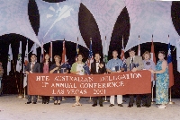 HTE Australian Delegation 11th Annual Conference Las Vegas 2001