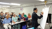 HTE USA- Minneapolis, MN- Chariman sharing SOQI with top leaders- 07252013