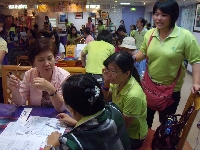 團隊參加到 心路基金會 健康檢測活動