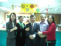 張永勳教授到高雄公司 健康講座 為萬歲至宝背書